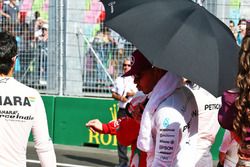 Lewis Hamilton, Mercedes AMG F1, grid