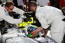 Фелипе Масса, Williams FW38 на стартовой решетке