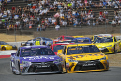 Denny Hamlin, Joe Gibbs Racing Toyota, Kyle Busch, Joe Gibbs Racing Toyota