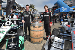 Simon Pagenaud, Team Penske Chevrolet, Will Power, Team Penske Chevrolet au Pier 39