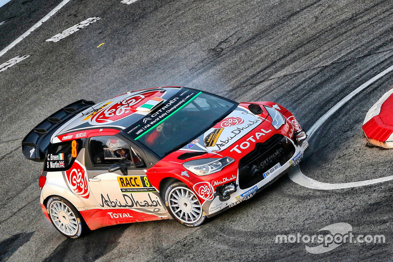 Craig Breen, Scott Martin, Citroën DS3 WRC, Abu Dhabi Total World Rally Team