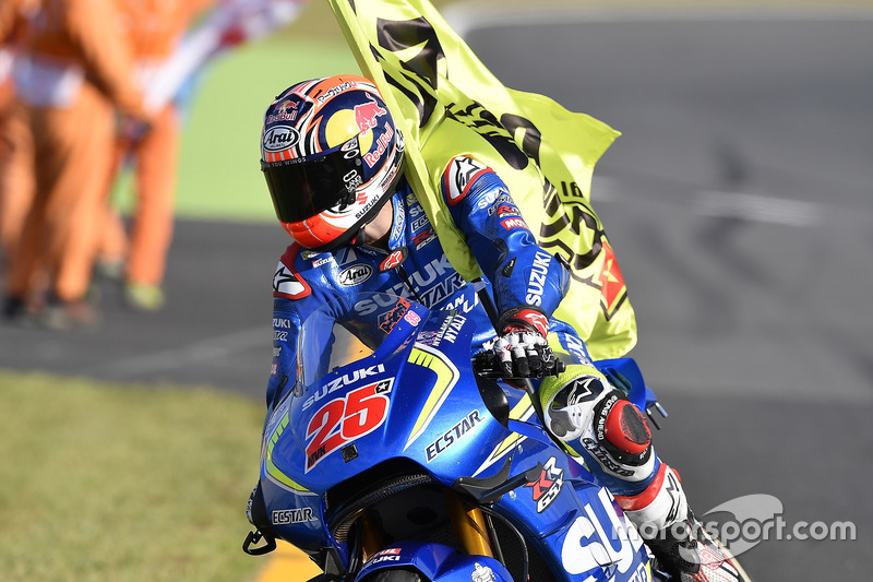Third place Maverick Viñales, Team Suzuki Ecstar MotoGP
