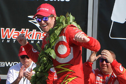 Winner Scott Dixon, Chip Ganassi Racing Chevrolet