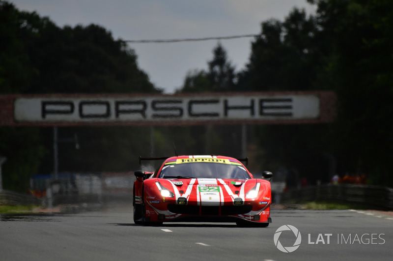 #52 AF Corse Ferrari 488 GTE EVO: Toni Vilander, Antonio Giovinazzi, Pipo Derani