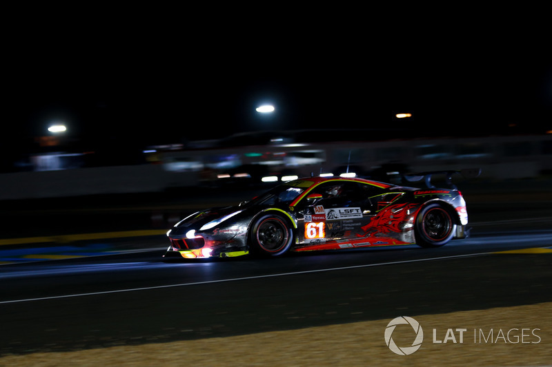 #61 Clearwater Racing Ferrari 488 GTE: Weng Sun Mok, Keita Sawa, Matthew Griffin