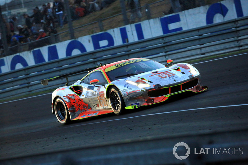 #61 Clearwater Racing Ferrari 488 GTE: Weng Sun Mok, Keita Sawa, Matthew Griffin