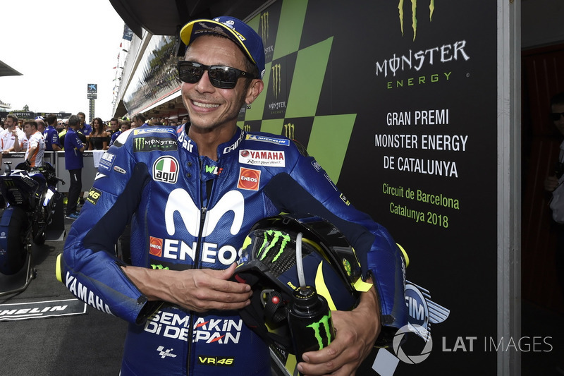 Podium: Valentino Rossi, Yamaha Factory Racing