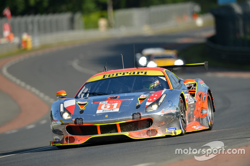 #61 Clearwater Racing Ferrari 488 GTE: Weng Sun Mok, Keita Sawa, Matthew Griffin