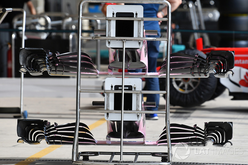 Sahara Force India VJM10: Frontflügel