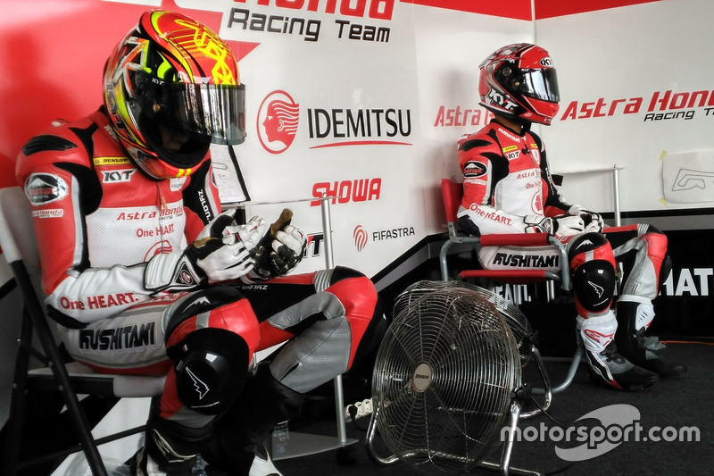 SS600: Irfan Ardiansyah dan Andi Gilang, Astra Honda Racing Team