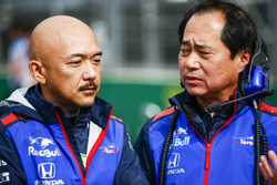 Toyoharu Tanabe, F1 Technical Director, Honda (Right)
