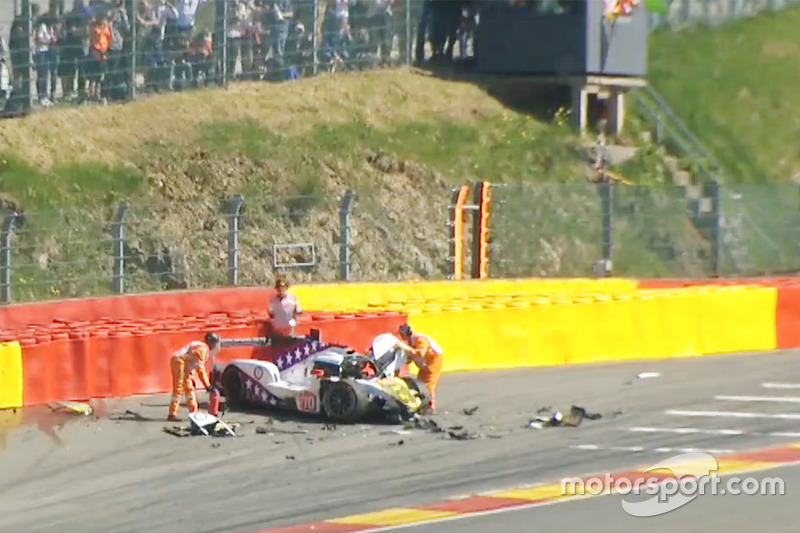 Crash: Pietro Fittipaldi, Dragonspeed BR Engineering BR1