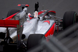 Yarış galibi Jenson Button, McLaren MP4-25