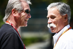 David Tremayne met Chase Carey, Chairman, Formula One