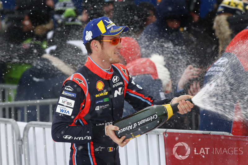 Winner Thierry Neuville, Hyundai Motorsport