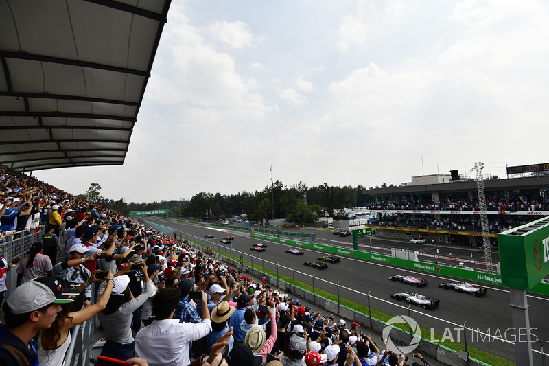 El inicio de la carrera