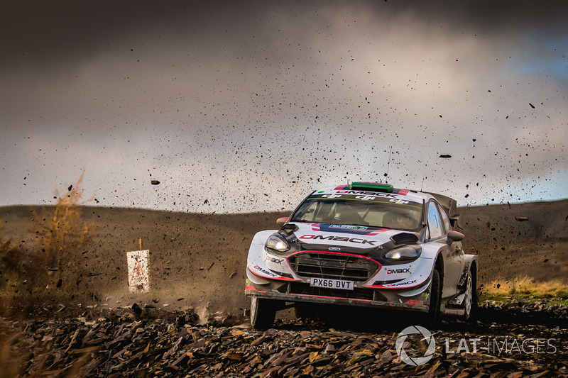 Элфин Эванс и Дэниэл Бэрритт, Ford Fiesta WRC