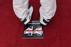 Marker for Lewis Hamilton, Mercedes-AMG F1