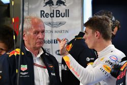 Dr Helmut Marko en Max Verstappen, Red Bull Racing