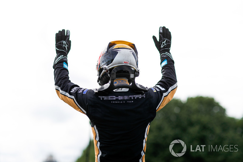 Ganador de la carrera Jean-Eric Vergne, Techeetah