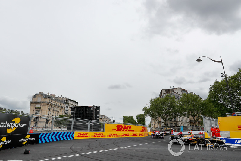 Jean-Eric Vergne, Techeetah, Sam Bird, DS Virgin Racing, Andre Lotterer, Techeetah