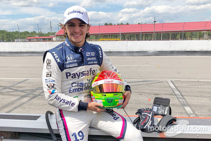 Pietro Fittipaldi menjalani tes pertama IndyCar usai kecelakaan