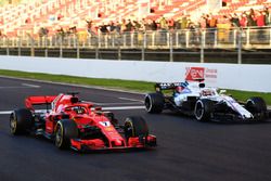 Essai de départ de Kimi Raikkonen, Ferrari SF71H