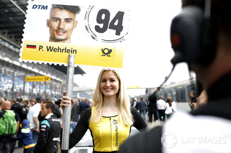 Grid girl of Pascal Wehrlein, Mercedes-AMG Team HWA
