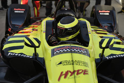 Polesitter Sébastien Bourdais, Dale Coyne Racing with Vasser-Sullivan Honda