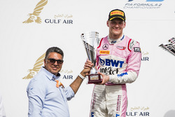 Podium: second place Maximilian Gunther, BWT Arden