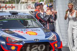 Winners Thierry Neuville, Nicolas Gilsoul, Hyundai Motorsport Hyundai i20 Coupe WRC