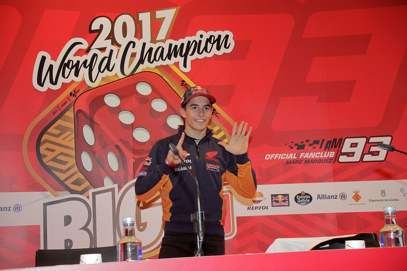 2017 champion Marc Marquez, Repsol Honda Team