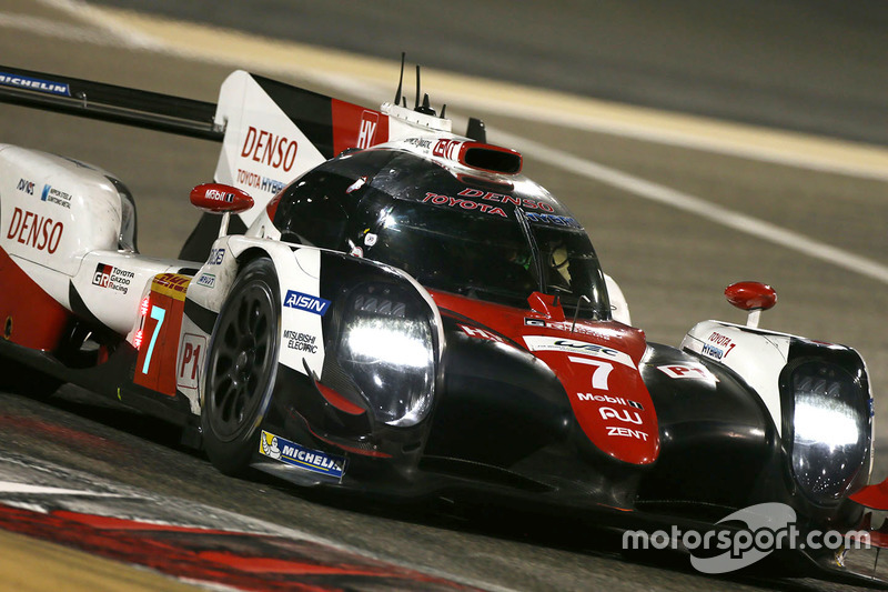 #7 Toyota Gazoo Racing Toyota TS050-Hybrid: Mike Conway, Kamui Kobayashi, Jose Maria Lopez