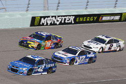 Kyle Larson, Chip Ganassi Racing Chevrolet Ricky Stenhouse Jr., Roush Fenway Racing Ford Kyle Busch, Joe Gibbs Racing Toyota Brad Keselowski, Team Penske Ford