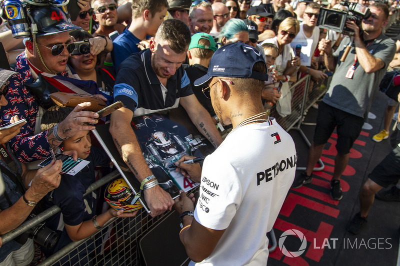 F1 2018 - Brit Nagydíj - csütörtök