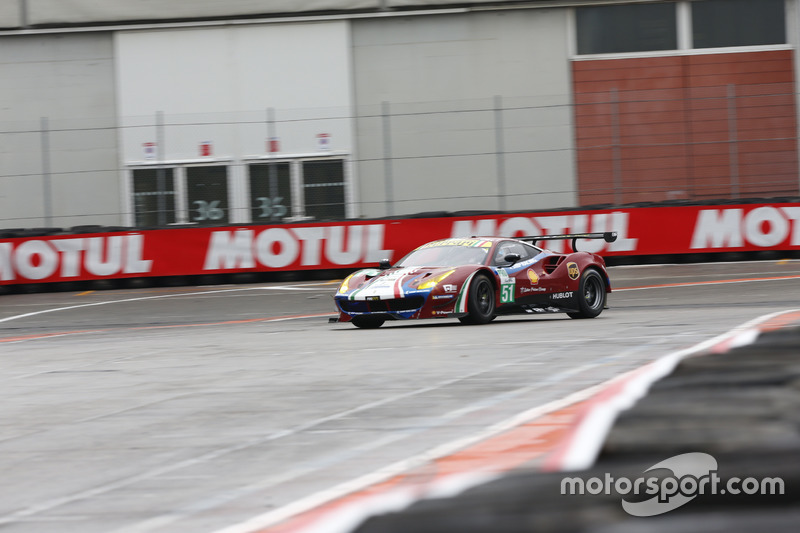 AF Corse, Ferrari 488 GTE: Davide Rigon, Alessandro Pierguidi, Migule Molina, Giancarlo Fisichella