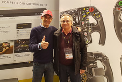 Emanuele Pirro e Franco Nugnes, direttore responsabile di Motorsport.com Italia
