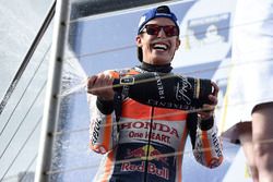 Podium: race winner Marc Marquez, Repsol Honda Team