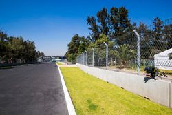 Detalle del circuito del Autódromo Hermanos Rodríguez