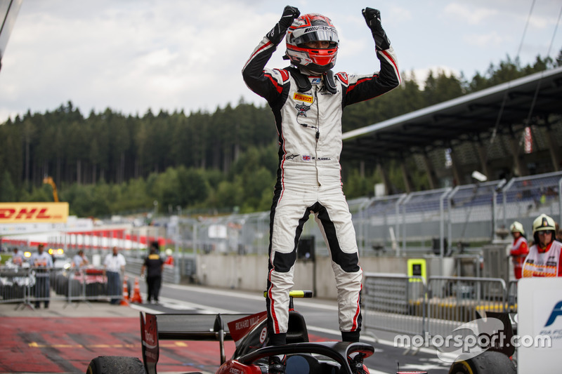 Le vainqueur George Russell, ART Grand Prix