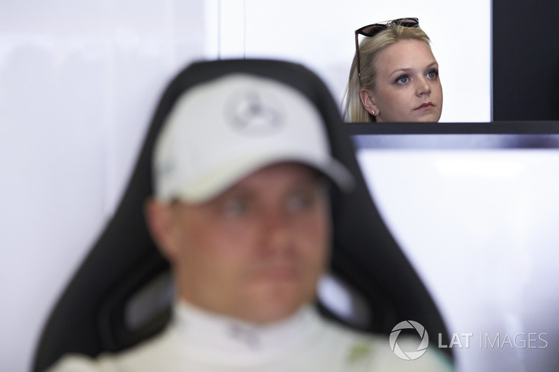 Emilia Bottas, Valtteri Bottas'ın eşi, Mercedes AMG F1