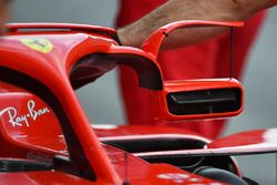 Ferrari SF71H : rétroviseur fixé sur le Halo