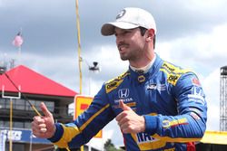 Polesitter Alexander Rossi, Andretti Autosport Honda