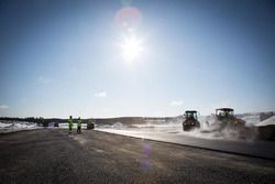 Les travaux sur le circuit du KymiRing