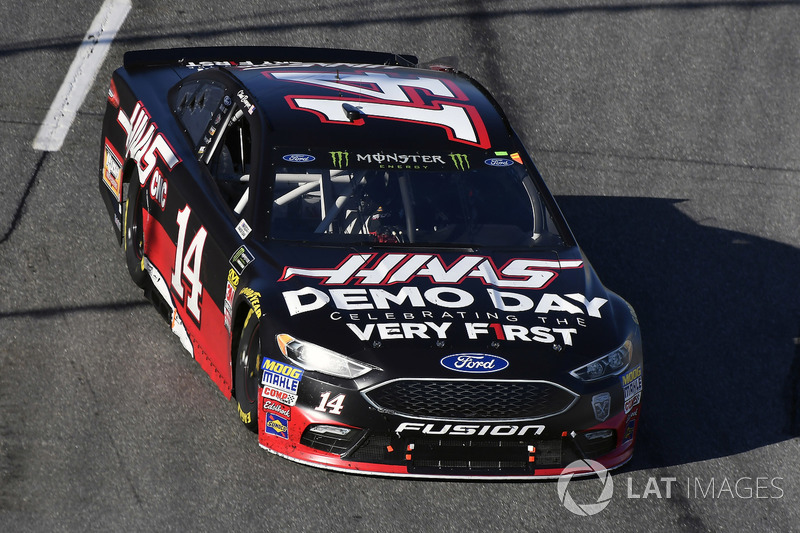Clint Bowyer, Stewart-Haas Racing, Ford Fusion Haas Automation Demo Day