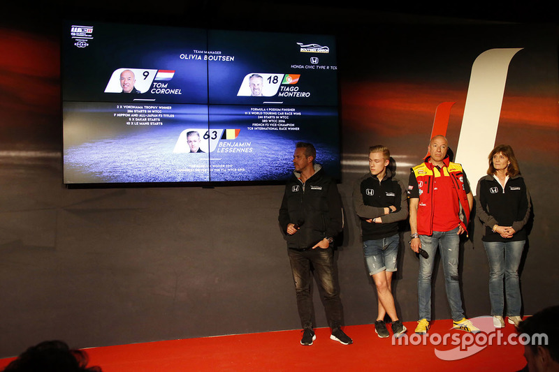 Tom Coronel, Tiago Monteiro, Benjamin Lessennes, Boutsen Ginion Racing