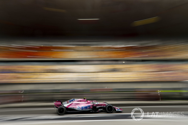 Esteban Ocon, Force India VJM11 Mercedes