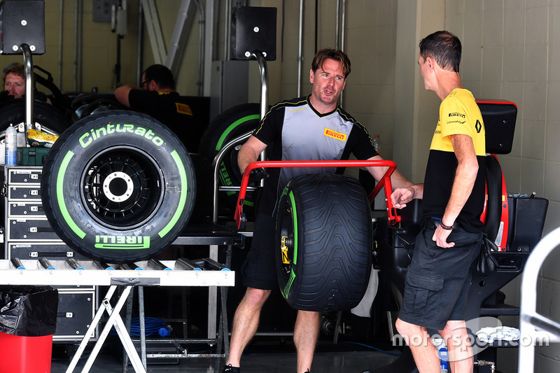 Pirelli lastik hazırlık alanı