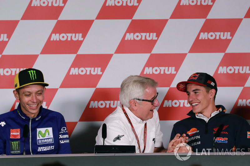 Valentino Rossi, Yamaha Factory Racing, Nick Harris, Marc Marquez, Repsol Honda Team