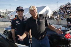 Max Verstappen, Red Bull Racing with Jay Leno